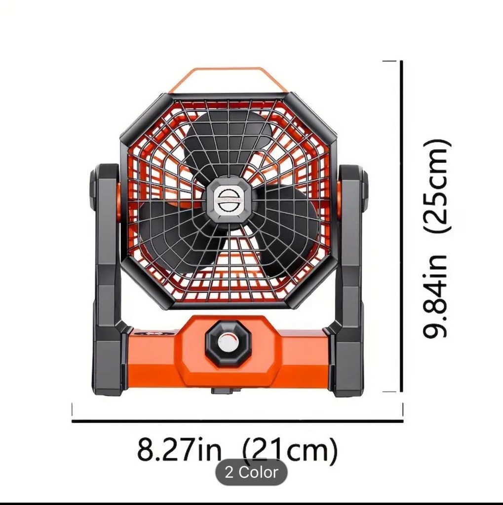 ventilador recargable