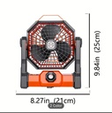 ventilador recargable