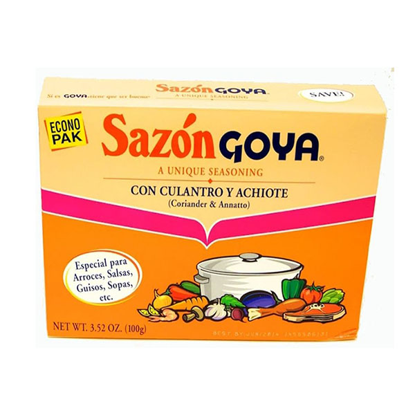 3779 Sazon con Cilantro y Achiote Goya x 3.52 Oz x Un