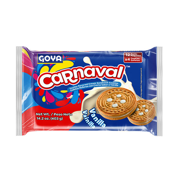 6431 Galletas de Vainilla Goya Carnaval x 14.2 Oz x Un