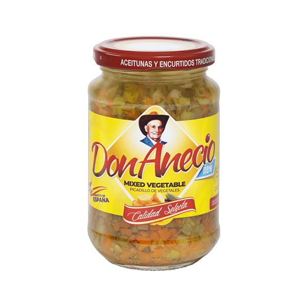 Aceitunas Españolas para Ensalada Don Anecio x 198 Gr x Un