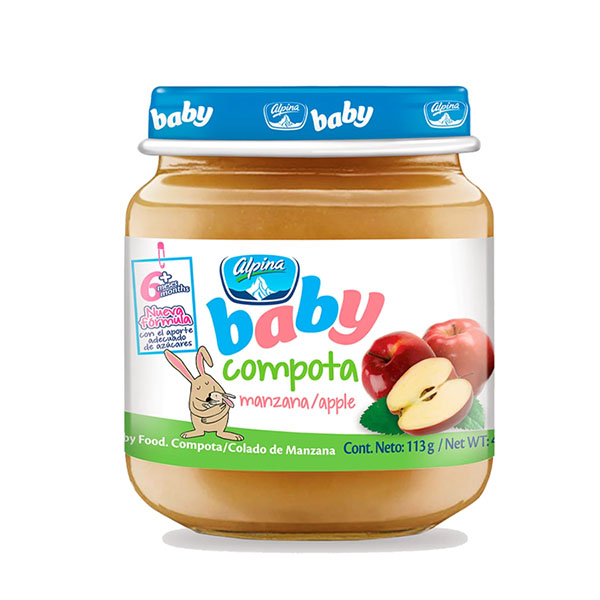 Compota de Frutos Tropicales Alpina x 113 Gr x Un