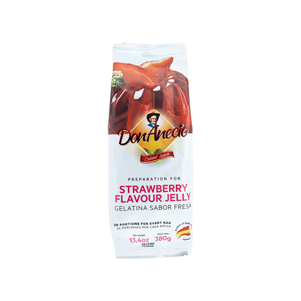 Gelatina de Fresa Don Anecio x 380 Gr x Un