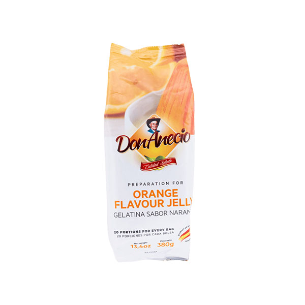 Gelatina de Naranja Don Anecio x 380 Gr x Un