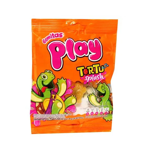 06257 Gomas Play Tortugas Splash Aldor x 10 Un de 5,5 Gr x Un
