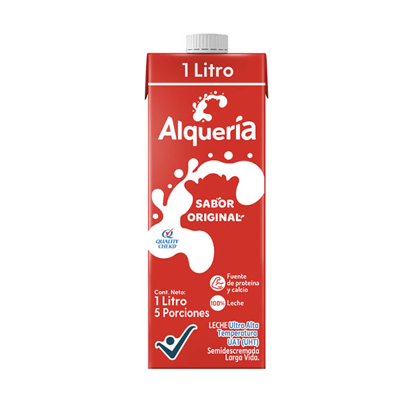 Leche Entera Alqueria x 1 Lt x Un