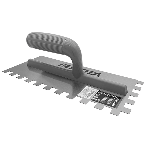 Llana Dentada Mango Plastico Bellota x Un