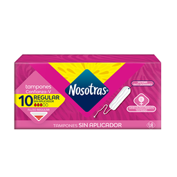 40323 Tampon Nosotras Digital Regular Familia x 10 Un x Un