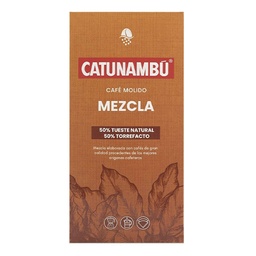 Café Molido Mezcla Catunambú 50% Tueste Natural 50% Torrefacto x 250 Gr x Un