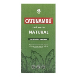 Café Molido Natural Catunambú 100% Tueste Natural x 250 Gr x Un