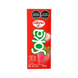 Jugo de Fresa Soka Alpina x 200 ml x Un