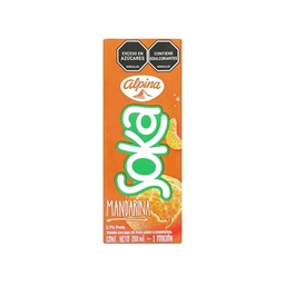 Jugo de Mandarina Soka Alpina x 200 ml x Un