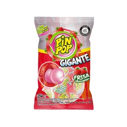 PIN POP Gigante Fresa Aldor x 48 Un de 22 Gr x Un 