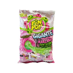 07863 PIN POP Gigante Manzana Tentacion Aldor x 24 Un de 22 Gr x Un